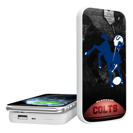 Baltimore Colts 1946 Historic Collection Legendary 5000mAh Portable Wireless Charger - 757 Sports Collectibles