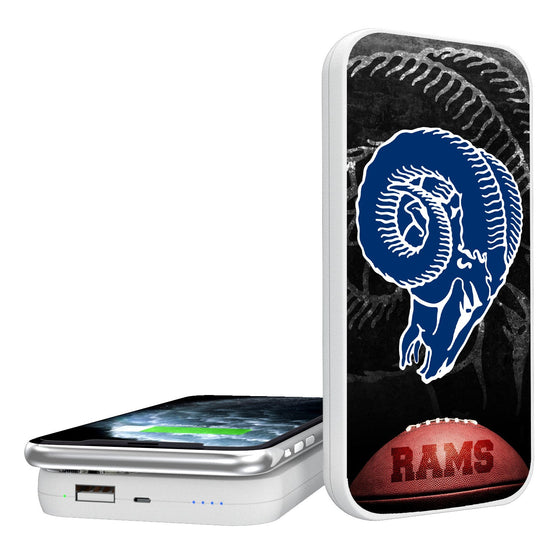 Los Angeles Rams Legendary 5000mAh Portable Wireless Charger - 757 Sports Collectibles