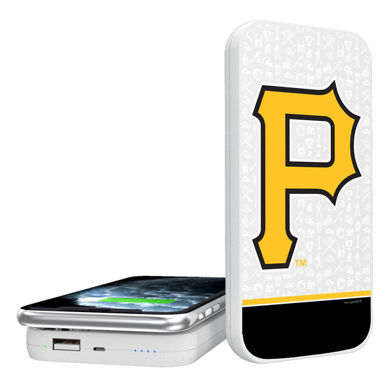 Pittsburgh Pirates Memories 5000mAh Portable Wireless Charger - 757 Sports Collectibles