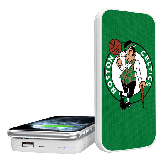 Boston Celtics Solid 5000mAh Portable Wireless Charger-0