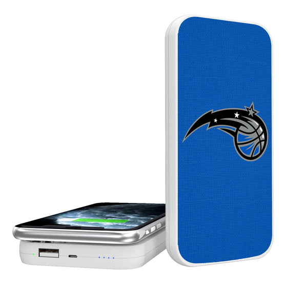 Orlando Magic Solid 5000mAh Portable Wireless Charger-0