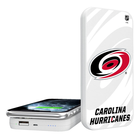 Carolina Hurricanes Tilt 5000mAh Portable Wireless Charger-0