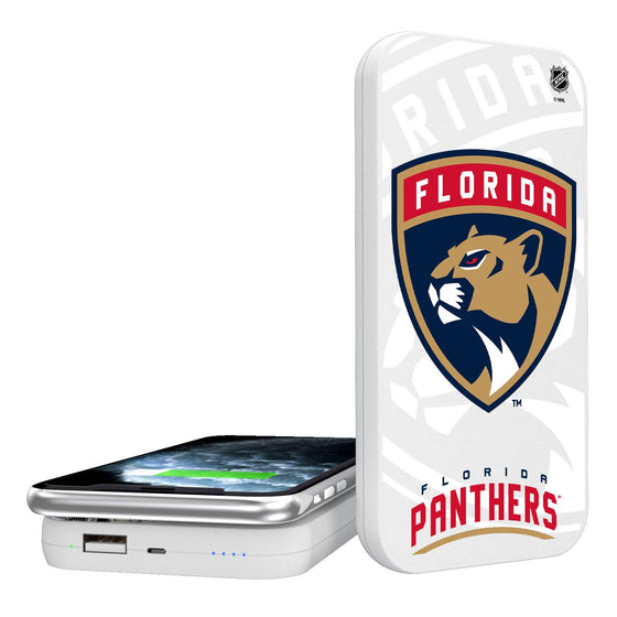 Florida Panthers Tilt 5000mAh Portable Wireless Charger-0