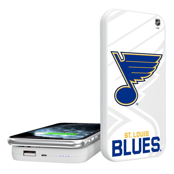 St. Louis Blues Tilt 5000mAh Portable Wireless Charger-0