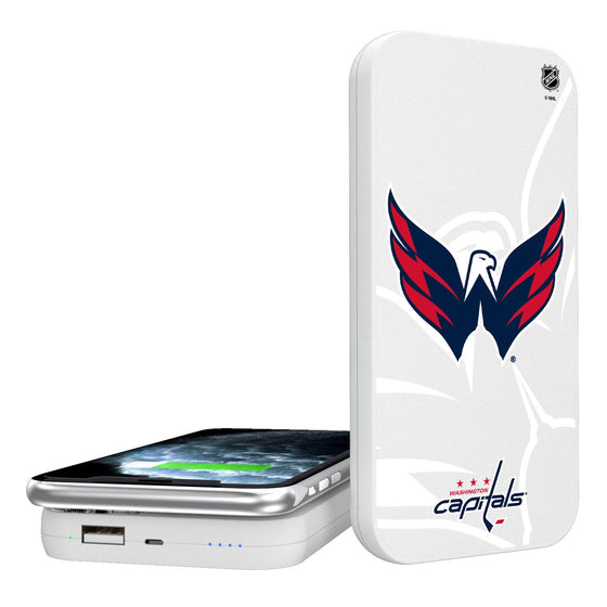 Washington Capitals Tilt 5000mAh Portable Wireless Charger-0