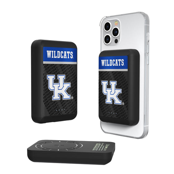 Kentucky Wildcats Endzone Plus 5000mAh Magnetic Wireless Charger-0