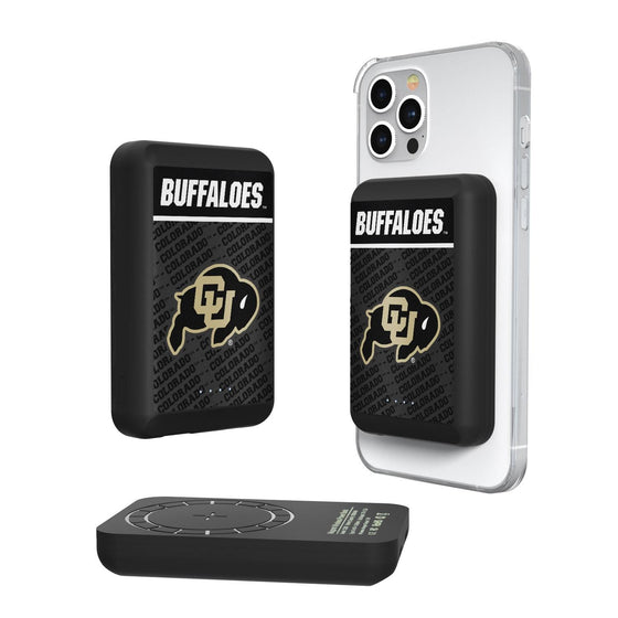 Colorado Buffaloes Endzone Plus Wireless Mag Power Bank-0