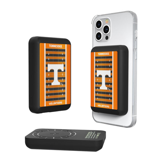 Tennessee Volunteers Football Field Wireless Mag Power Bank-0