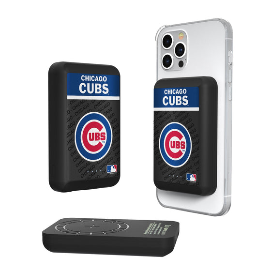 Chicago Cubs Endzone Plus 5000mAh Magnetic Wireless Charger - 757 Sports Collectibles