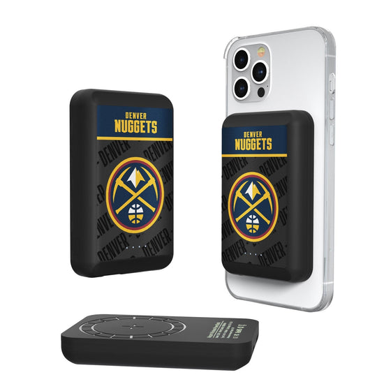 Denver Nuggets Endzone Plus Wireless Mag Power Bank-0