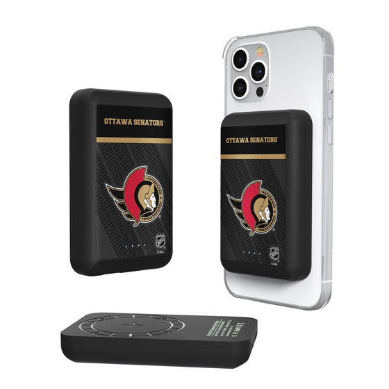 Ottawa Senators Endzone Plus 5000mAh Magnetic Wireless Charger-0