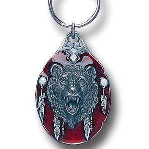 Key Ring - Grizzly Head (SSKG) - 757 Sports Collectibles