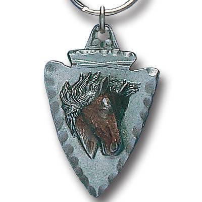 Key Ring - Horse On Arrowhead (SSKG) - 757 Sports Collectibles