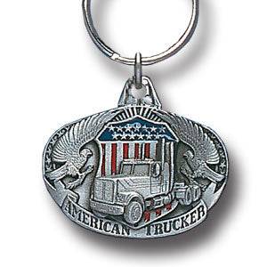 Key Ring - American Trucker (SSKG) - 757 Sports Collectibles