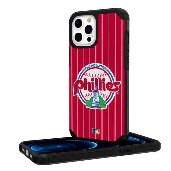 Philadelphia Phillies 1984-1991 - Cooperstown Collection Pinstripe Rugged Case - 757 Sports Collectibles