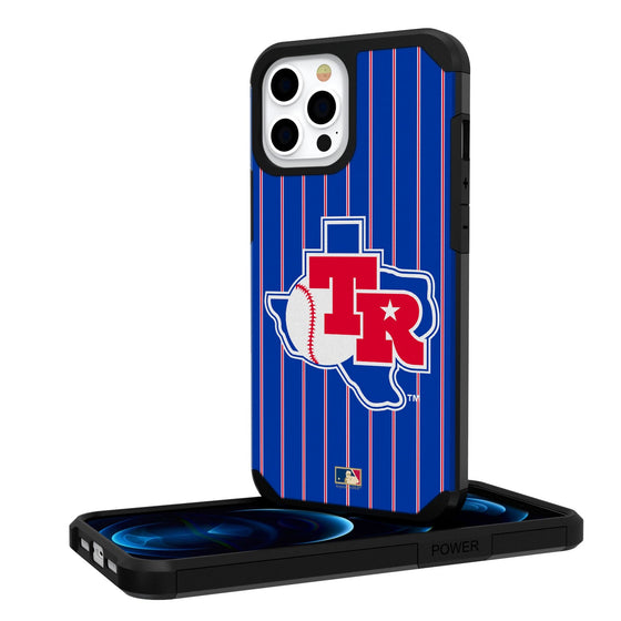 Texas Rangers 1981-1983 - Cooperstown Collection Pinstripe Rugged Case - 757 Sports Collectibles