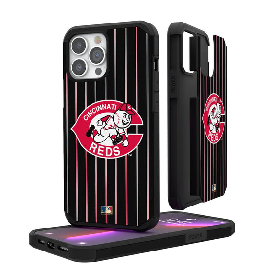 Cincinnati Reds 1978-1992 - Cooperstown Collection Pinstripe Rugged Case - 757 Sports Collectibles