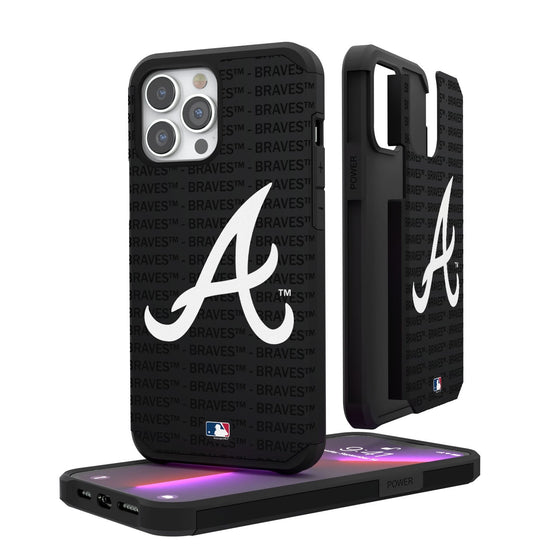 Atlanta Braves Blackletter Rugged Case - 757 Sports Collectibles