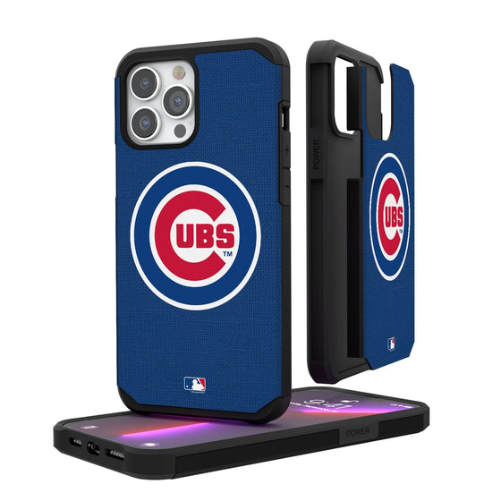 Chicago Cubs Solid Rugged Case - 757 Sports Collectibles