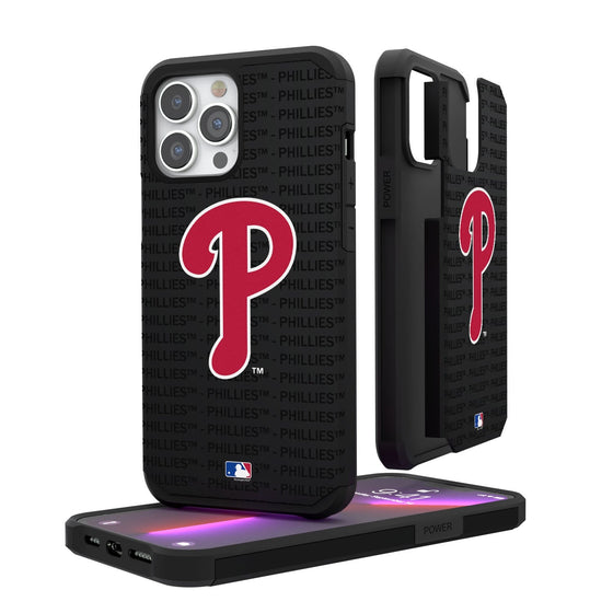 Philadelphia Phillies Blackletter Rugged Case - 757 Sports Collectibles