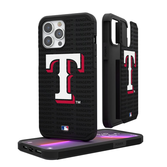 Texas Rangers Blackletter Rugged Case - 757 Sports Collectibles