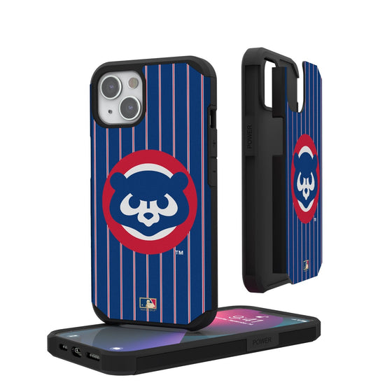 Chicago Cubs Home 1979-1998 - Cooperstown Collection Pinstripe Rugged Case - 757 Sports Collectibles