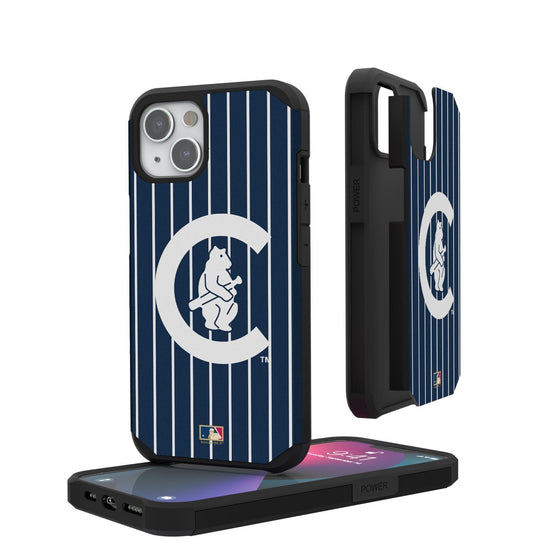 Chicago Cubs Home 1911-1912 - Cooperstown Collection Pinstripe Rugged Case - 757 Sports Collectibles