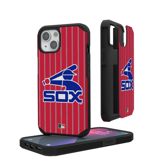 Chicago White Sox 1976-1981 - Cooperstown Collection Pinstripe Rugged Case - 757 Sports Collectibles