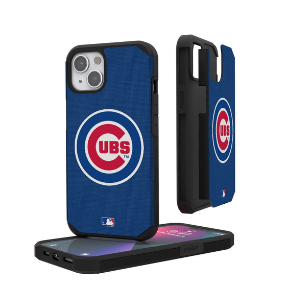 Chicago Cubs Solid Rugged Case - 757 Sports Collectibles