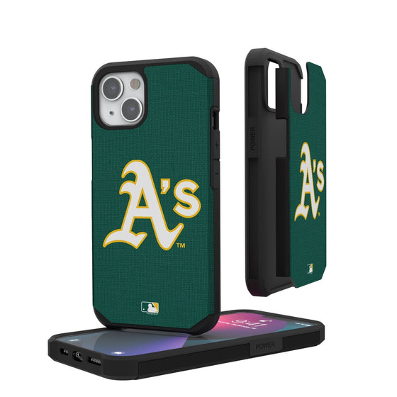 Oakland Athletics Solid Rugged Case - 757 Sports Collectibles