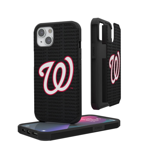 Washington Nationals Blackletter Rugged Case - 757 Sports Collectibles