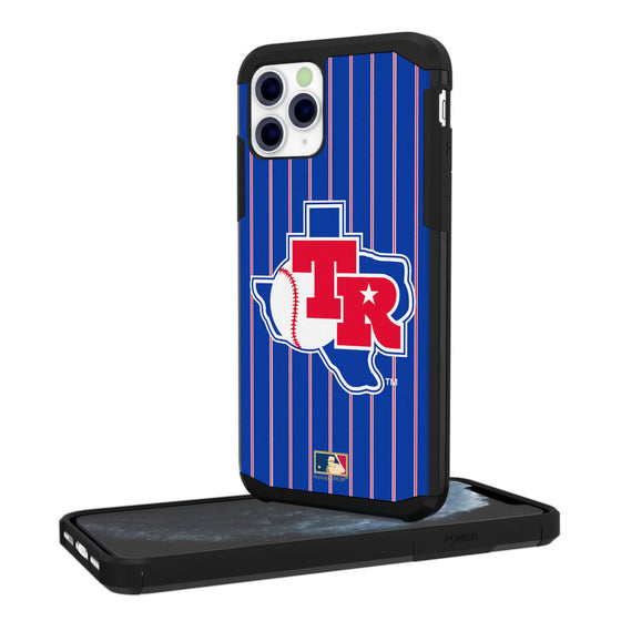 Texas Rangers 1981-1983 - Cooperstown Collection Pinstripe Rugged Case - 757 Sports Collectibles