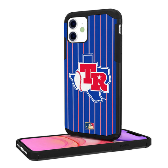 Texas Rangers 1981-1983 - Cooperstown Collection Pinstripe Rugged Case - 757 Sports Collectibles