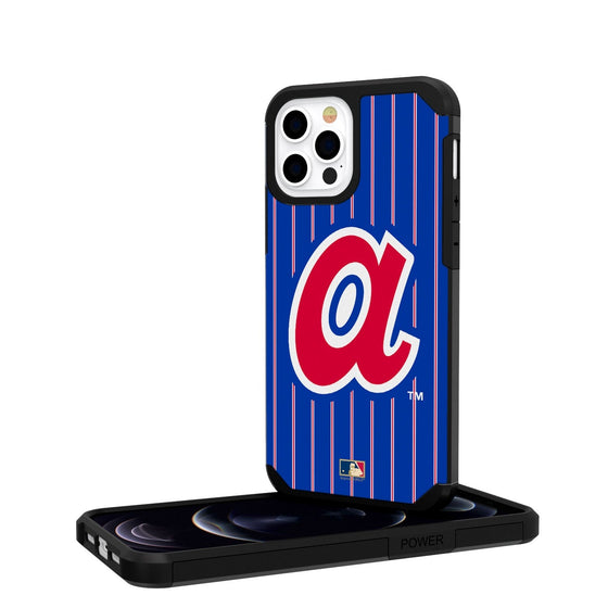 Atlanta Braves 1972-1980 - Cooperstown Collection Pinstripe Rugged Case - 757 Sports Collectibles