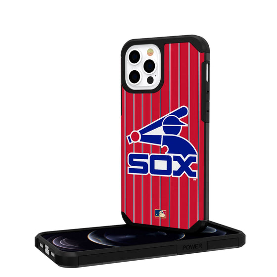 Chicago White Sox 1976-1981 - Cooperstown Collection Pinstripe Rugged Case - 757 Sports Collectibles