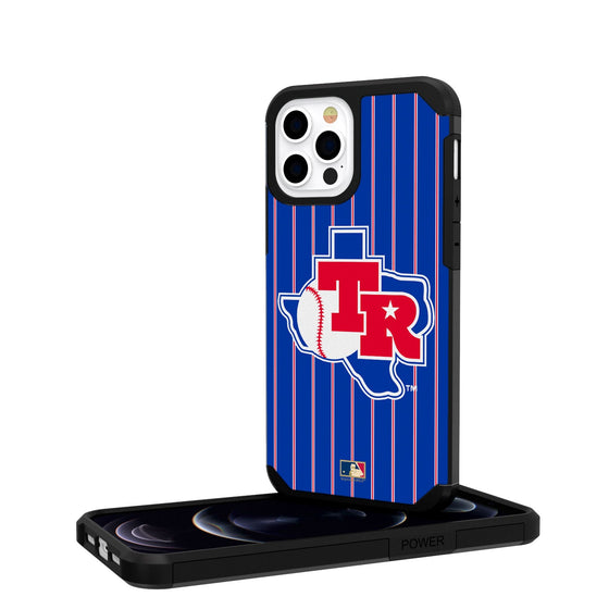 Texas Rangers 1981-1983 - Cooperstown Collection Pinstripe Rugged Case - 757 Sports Collectibles