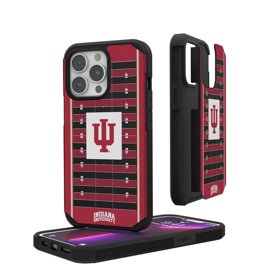 Indiana Hoosiers Football Field Rugged Case-0