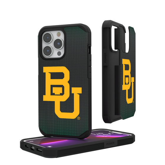 Baylor Bears Linen Rugged Phone Case-0