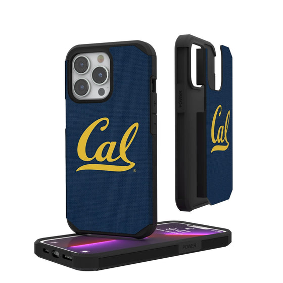 California Golden Bears Solid Rugged Case-0