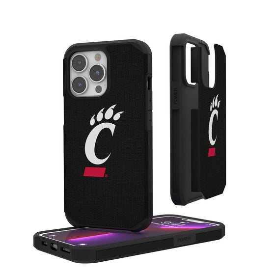 Cincinnati Bearcats Solid Rugged Case-0