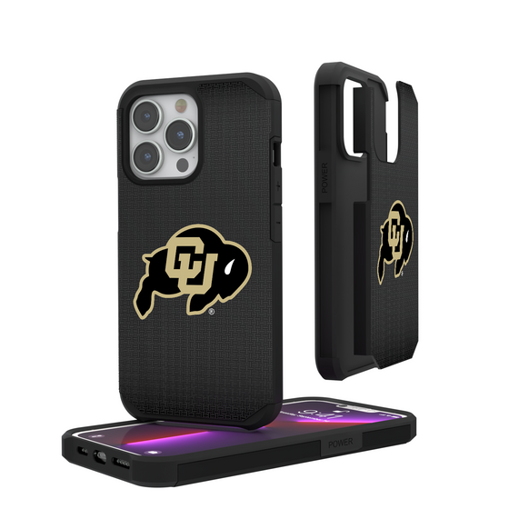 Colorado Buffaloes Linen Rugged Phone Case-0