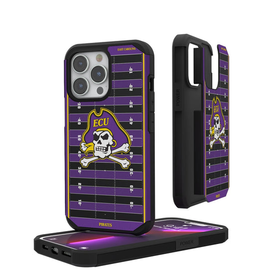 East Carolina Pirates Football Field Rugged Case-0