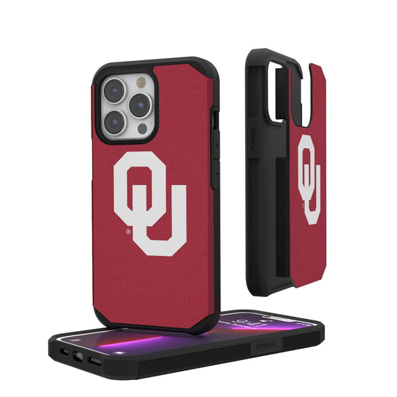 Oklahoma Sooners Solid Rugged Case-0