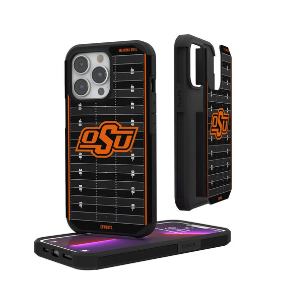 Oklahoma State Cowboys Football Field Rugged Case-0