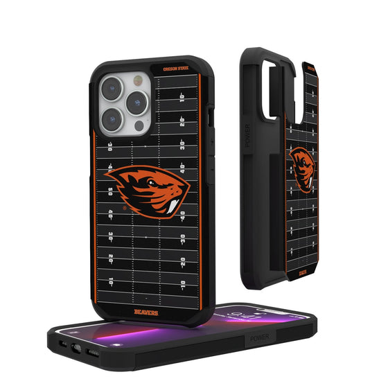 Oregon State Beavers Football Field Rugged Case-0