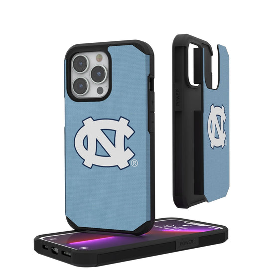 North Carolina Tar Heels Solid Rugged Case-0