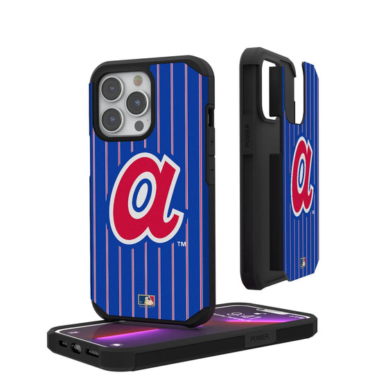 Atlanta Braves 1972-1980 - Cooperstown Collection Pinstripe Rugged Case - 757 Sports Collectibles