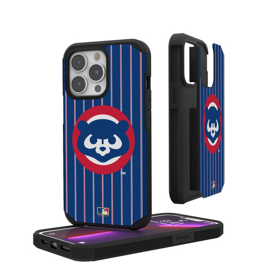 Chicago Cubs Home 1979-1998 - Cooperstown Collection Pinstripe Rugged Case - 757 Sports Collectibles