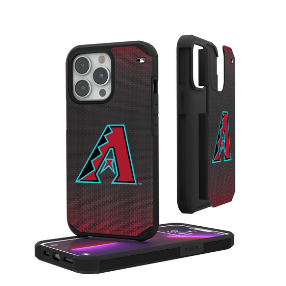 Arizona Diamondbacks Linen Rugged Phone Case-0