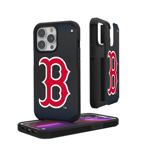 Boston Red Sox Linen Rugged Phone Case-0